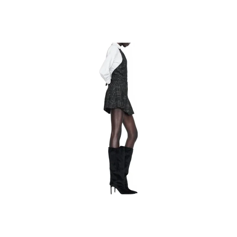 ZARA Long Sleeved Dresses Women's Black-2