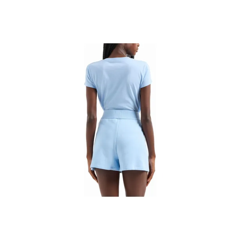 ARMANI EXCHANGE Logo appliqué Cotton Shorts-2