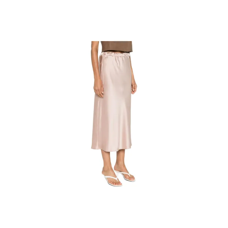 MaxMara Drawstring Midi Skirt-3