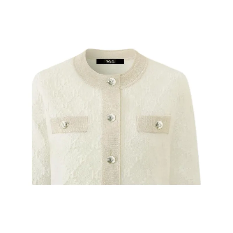KARL LAGERFELD SS24 Knitwear Women's White-4