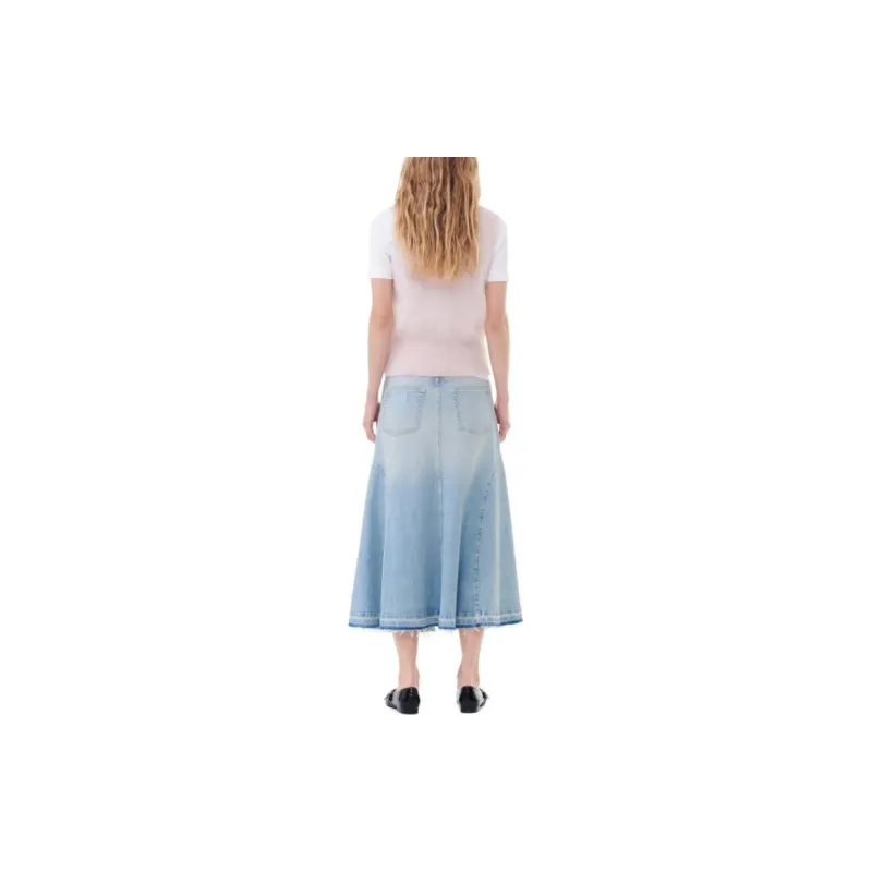 GANNI Bow Fastening Knit Vest-3