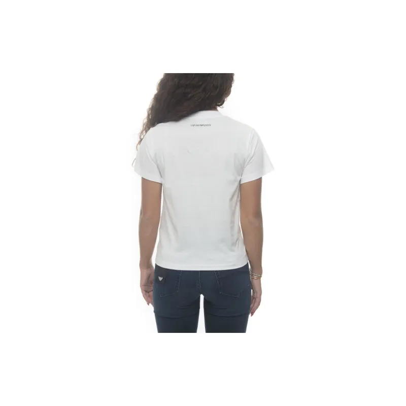 EMPORIO ARMANI T Shirts Women's White-2