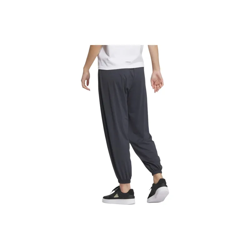 Adidas Casual Pants Women's Dark Heather Gray-2