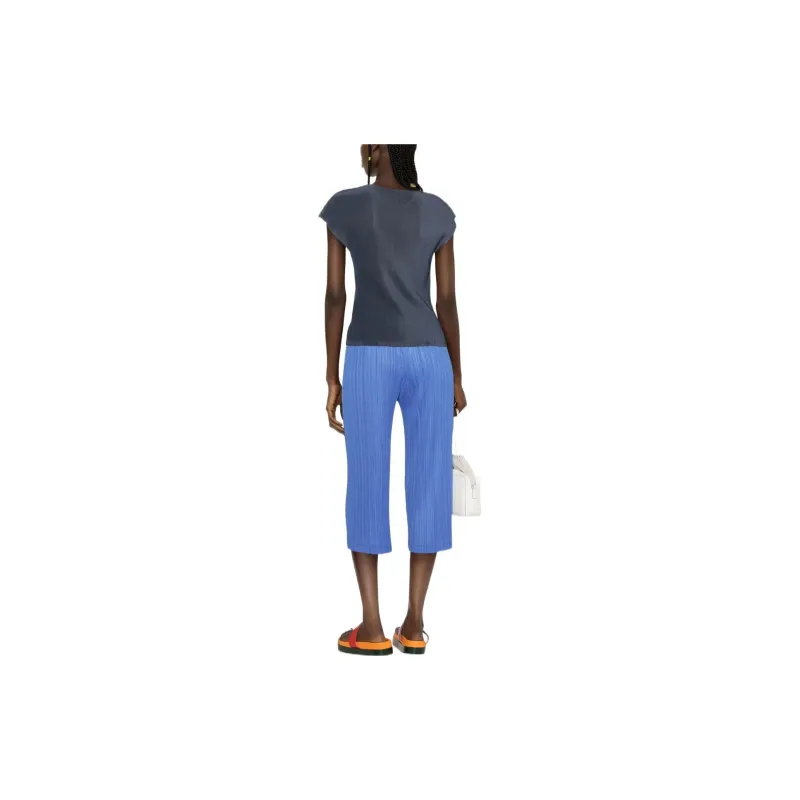 PLEATS PLEASE ISSEY MIYAKE Casual Pants Women's Blue-2