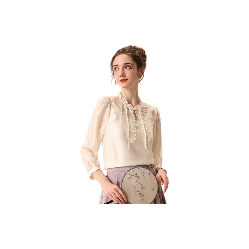 FENHONGMALI Shirts Women's-5