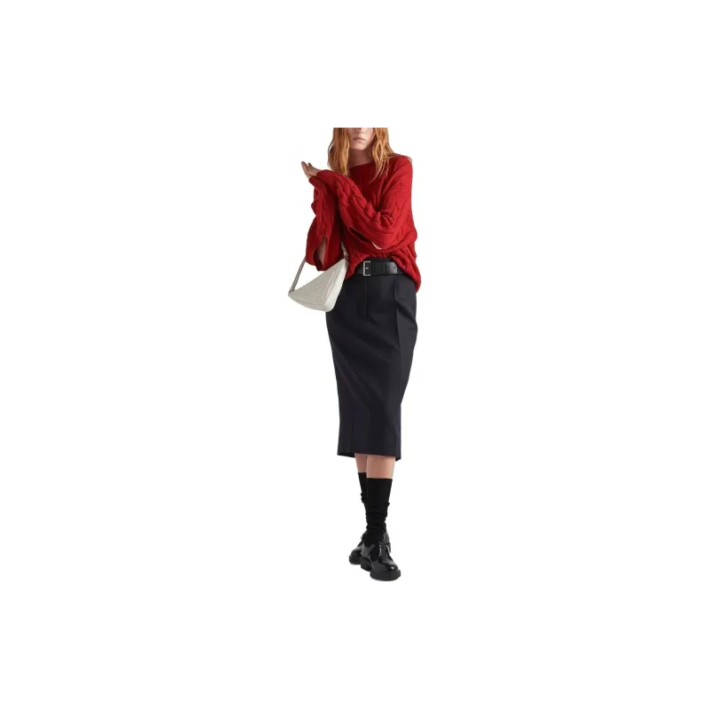 PRADA Sweaters Women's Red-1