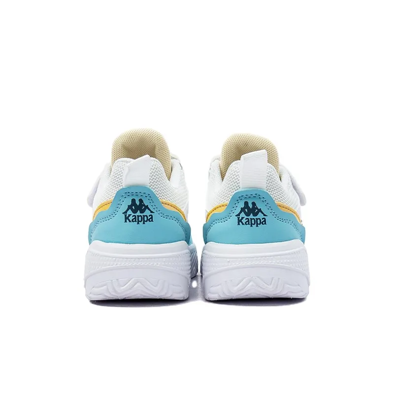 KAPPA KIDS Slip Resistant, Lightweight, And Breathable Kids Lifestyle Shoes White Blue Kids'-3