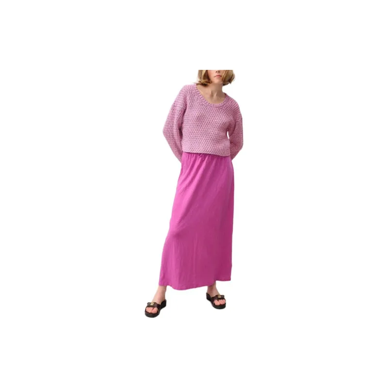 AMERICAN VINTAGE A.M SS24 JUPE FEMME SULLY Casual Long Skirts Women's Indian Rose-2