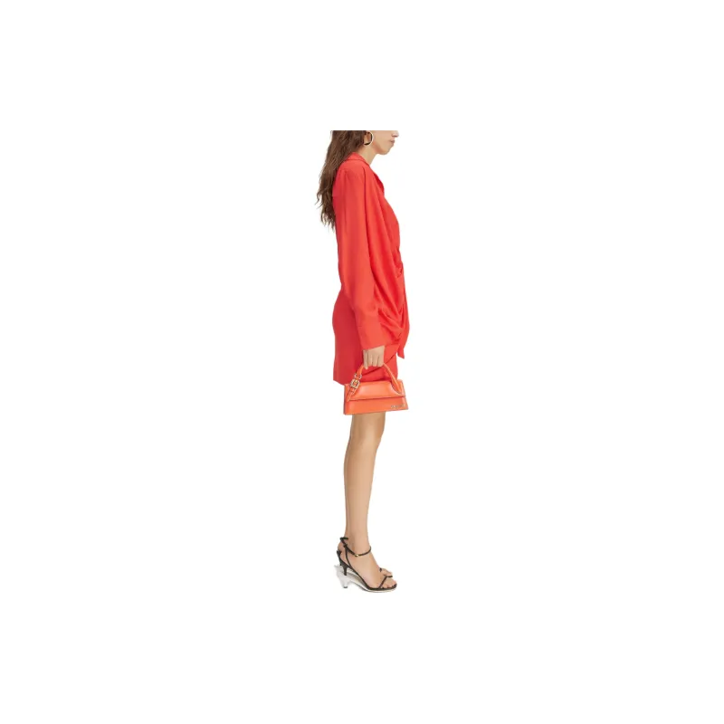 Jacquemus Draped Shirt Dress-2