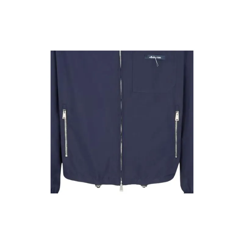 FENDI Jackets & Coats Men's Blue-5