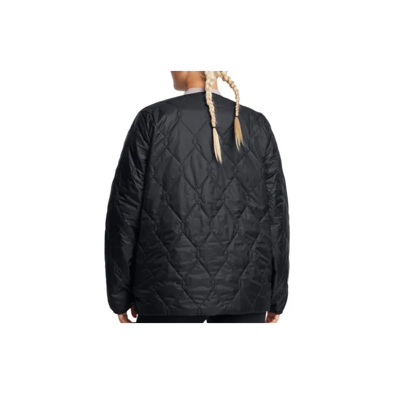 Under Armour Diamond Jackets Coats Women's Black-3