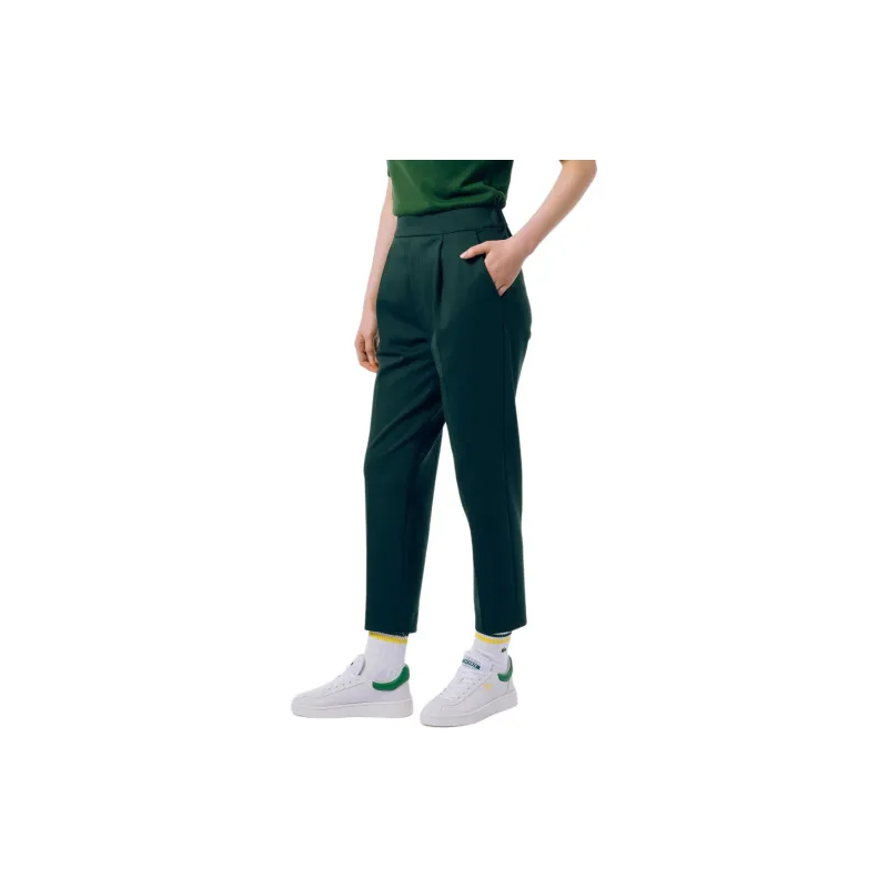 LACOSTE Casual Pants Women's Green-3