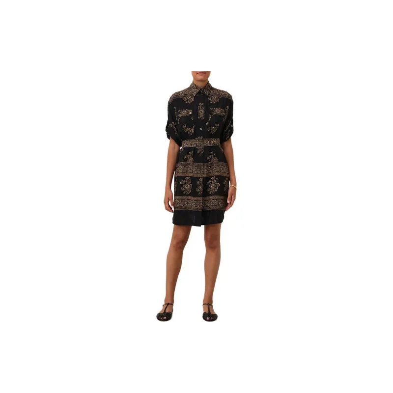 Zimmermann Utility Dot Short Dress-1