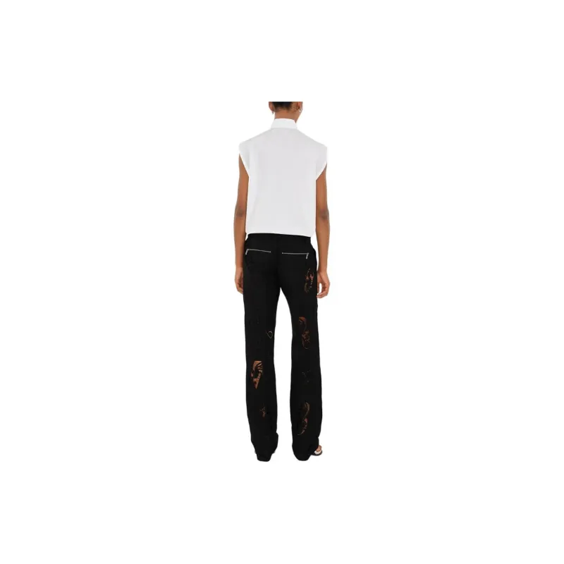 Burberry Half zip Cotton Tank Top-3
