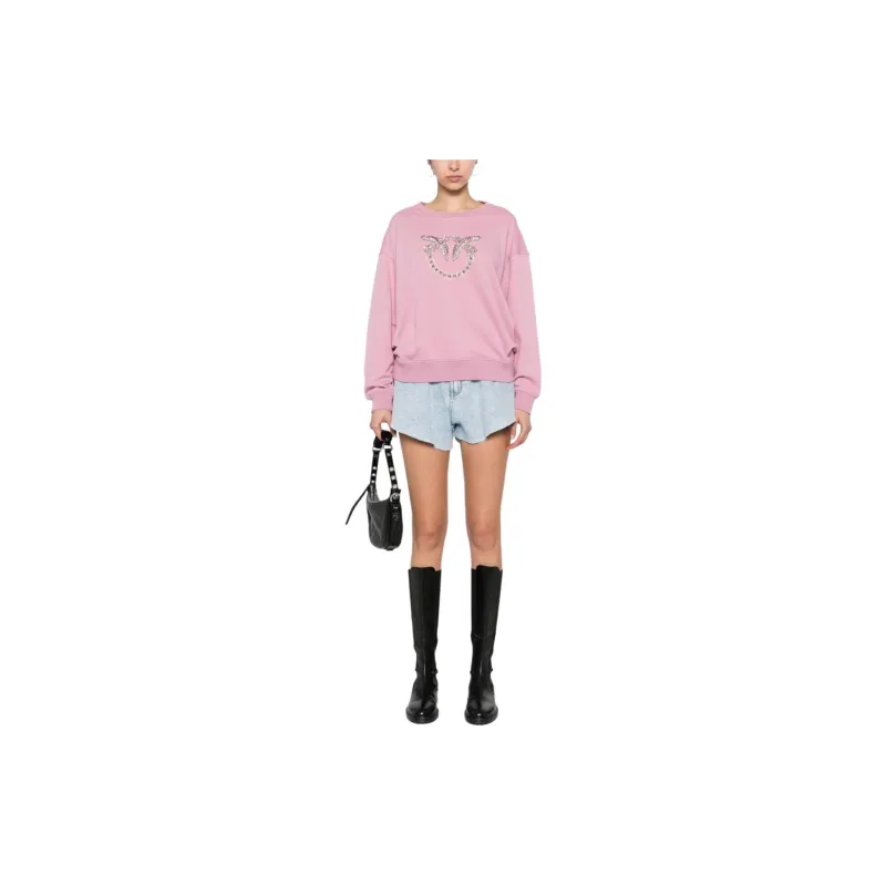 PINKO SS24 Sweatshirt Women's Pink-1