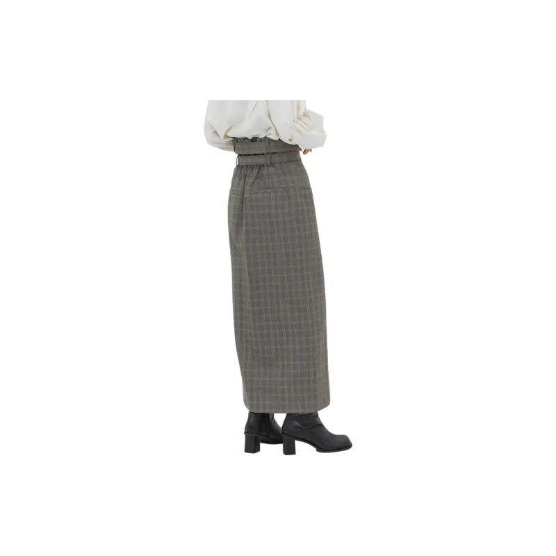 UNITED TOKYO Casual Long Skirts Women's Gray-2