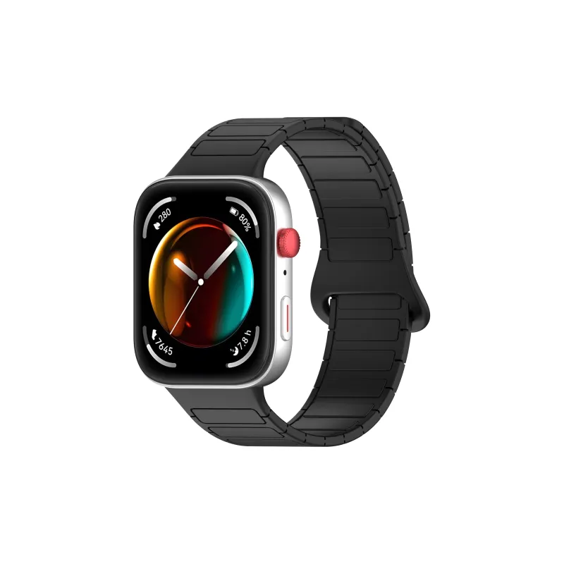 Watchbond Compatible With Huawei Watch Fit 3 Huawei Compatibility Watch Band All Silicone Material-4
