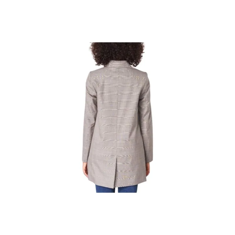 IKKS PARIS Business Suit Coat Women's Brown-2