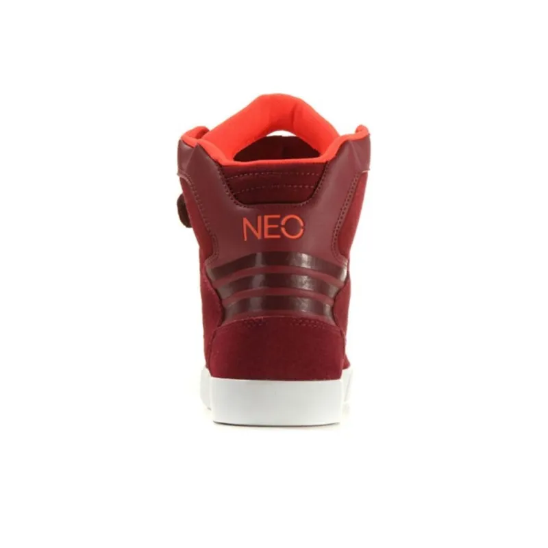 Neo Strut Adidas Neo High 'Red Fluorescent'-3