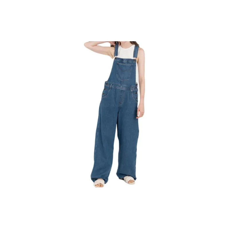 Levis Overalls Women's Blue-2