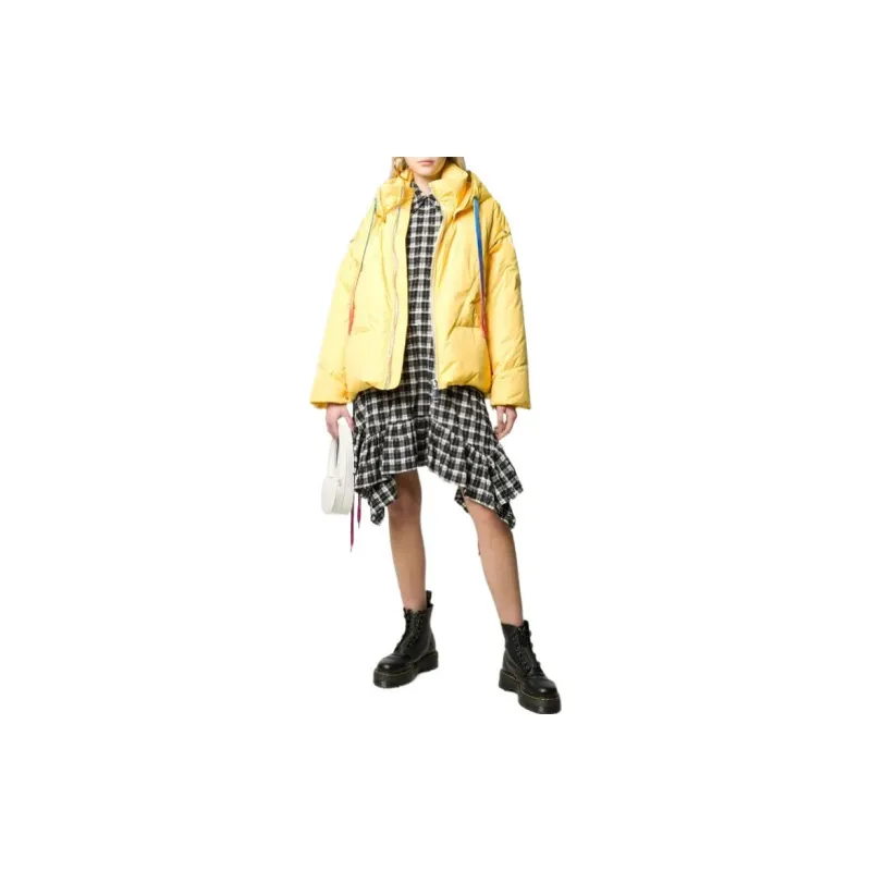 KHRISJOY Down Jackets Women's Yellow-1