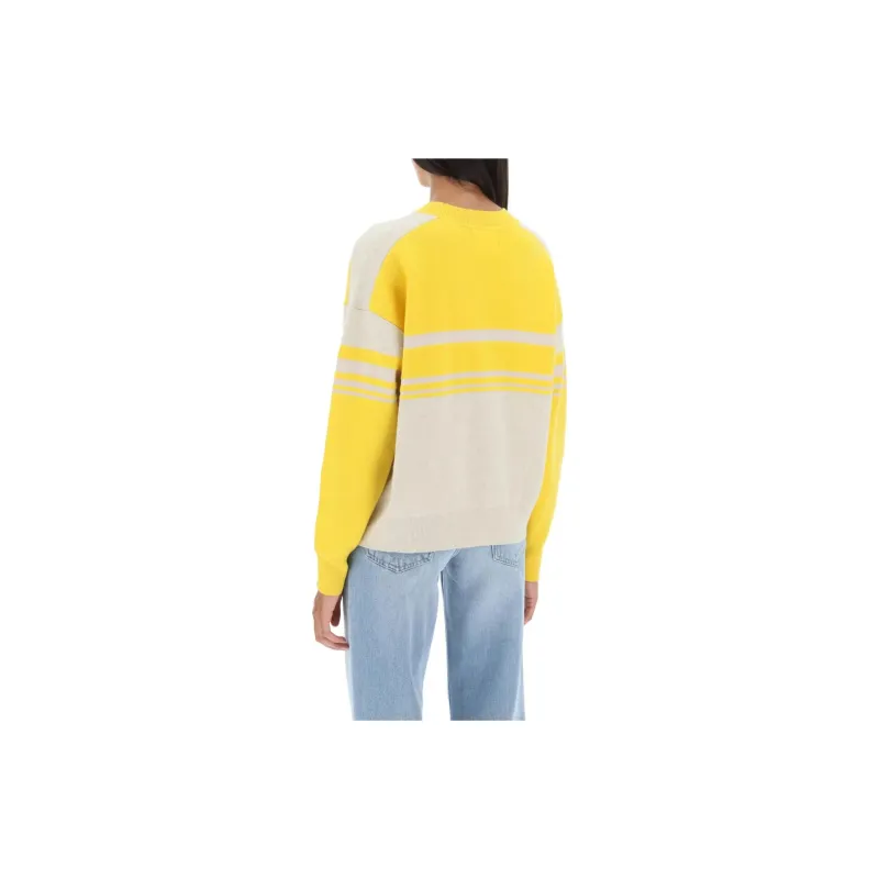 ISABEL MARANT Logo Knitted Crewneck Jumper-2