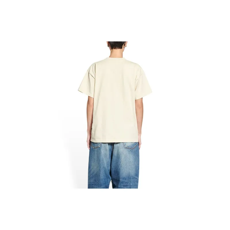 Balenciaga T Shirt Women's Beige-3