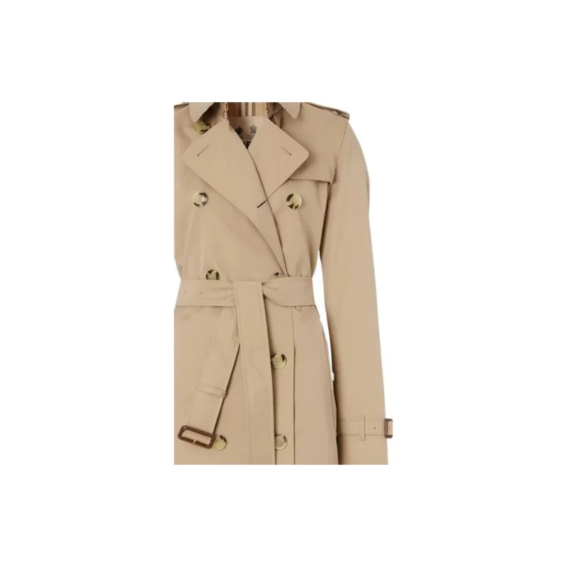 Burberry Cotton Gabardine Trench Coat-4