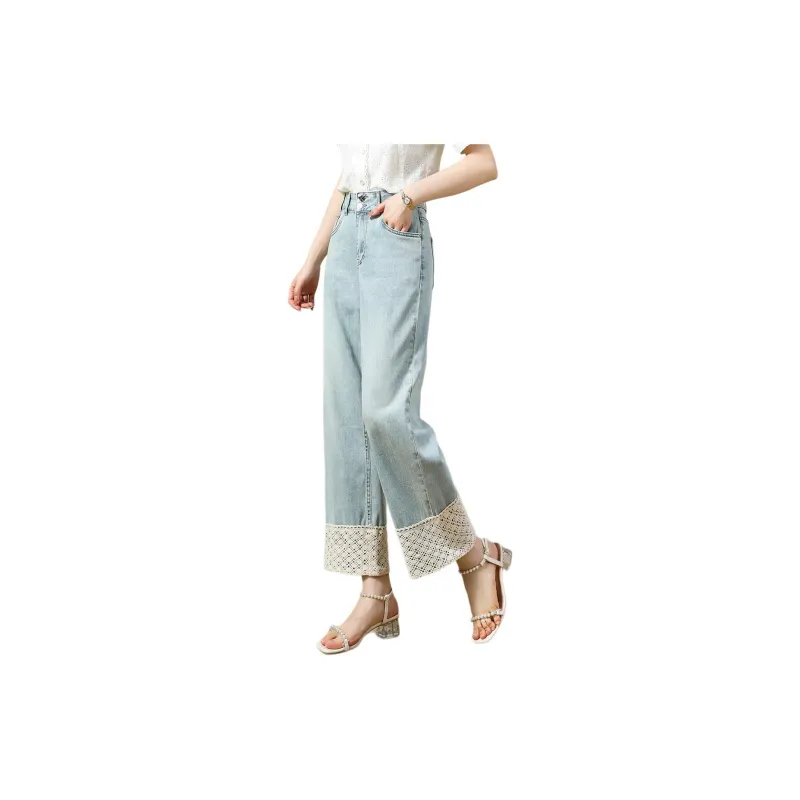 TERRE BLEUE Jeans Women's Light Blue-3