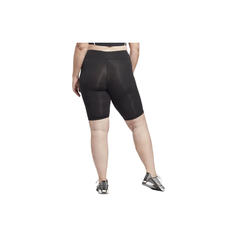Reebok Identity Fitted Logo Sports Shorts Women's Black-2
