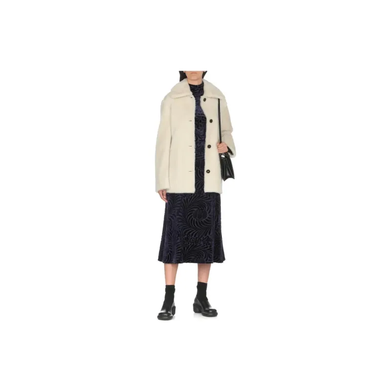 JIL SANDER Reversible Shearling Jacket-3