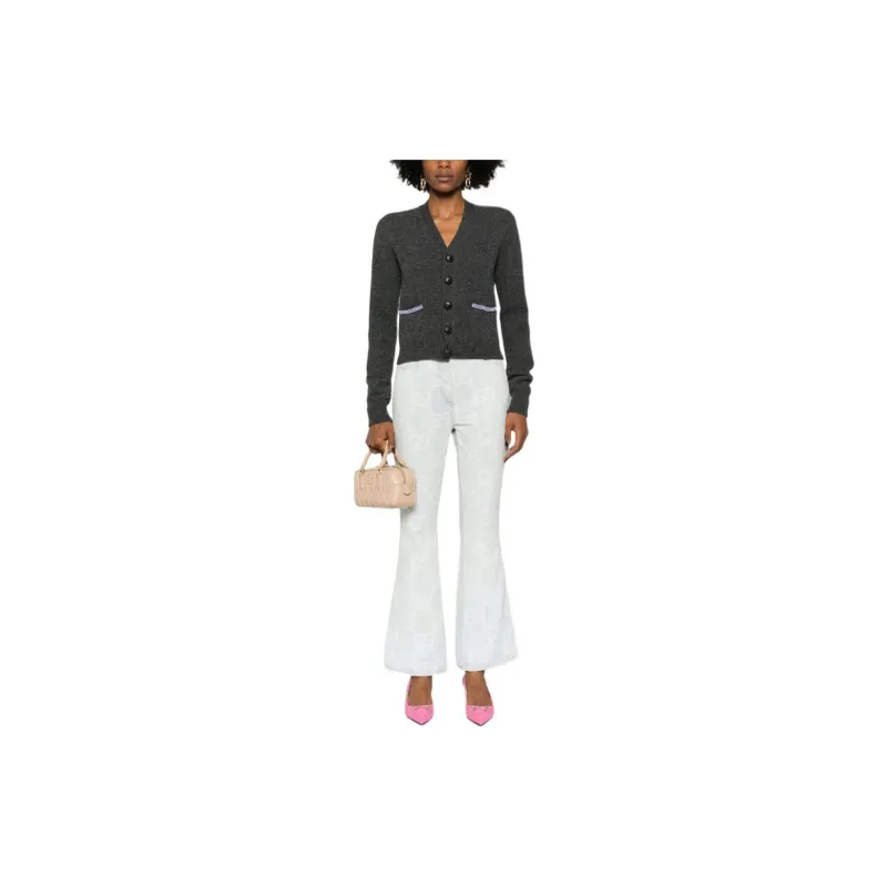 GUCCI Gg Supreme Flared Jeans-2
