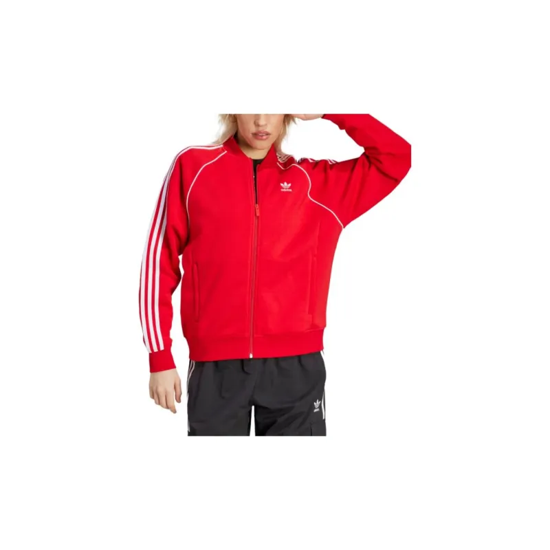 Adidas Originals Bomber Jacket Jackets Coats Women's Red-1