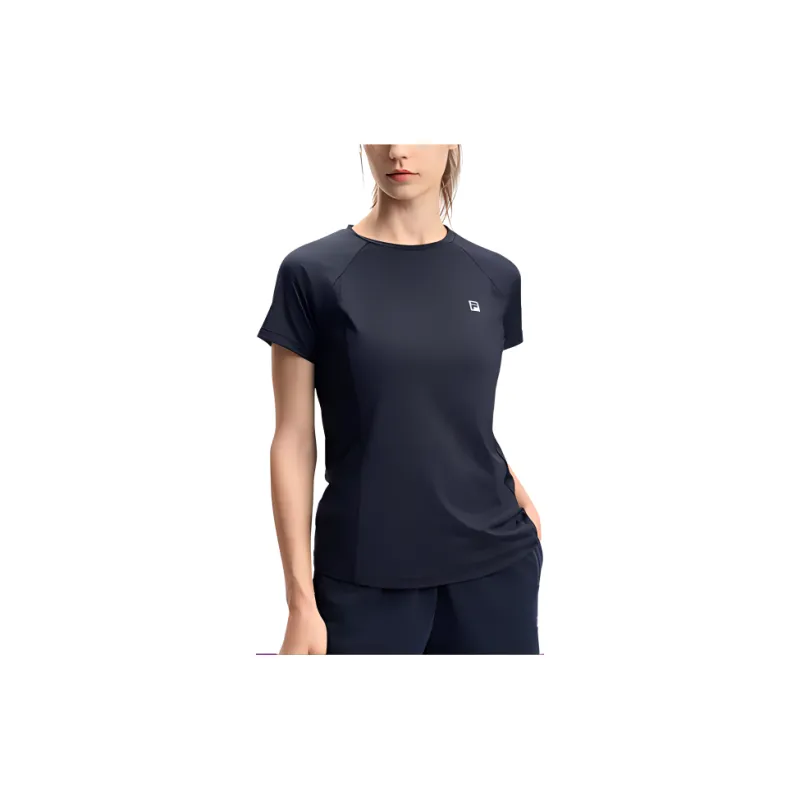 FILA Raglan Sleeve T Shirt Women's Royal Blue-2