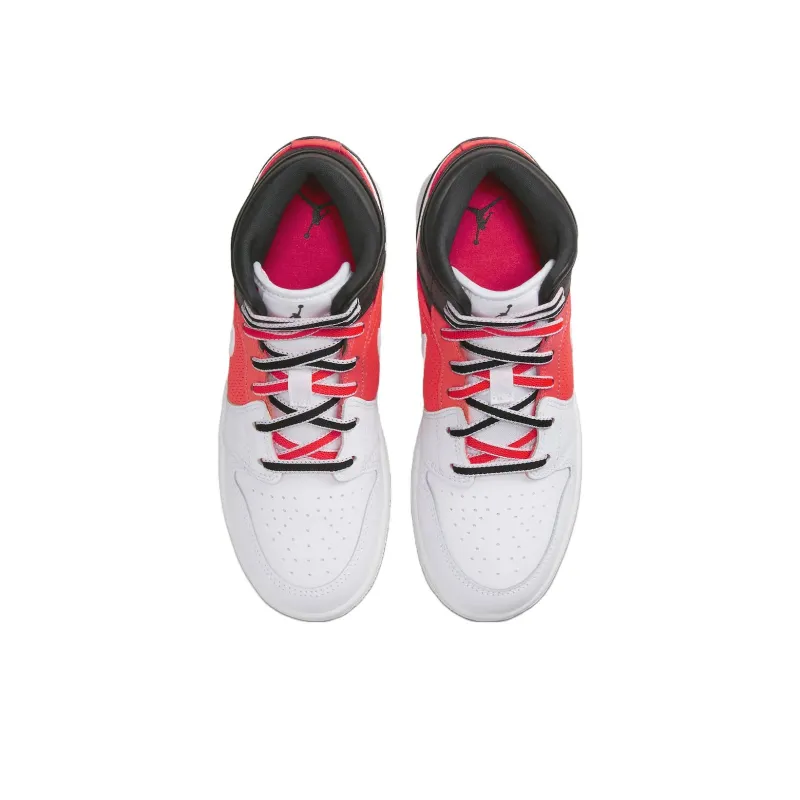 Jordan 1 Mid SE 'White Black Infrared' GS-3