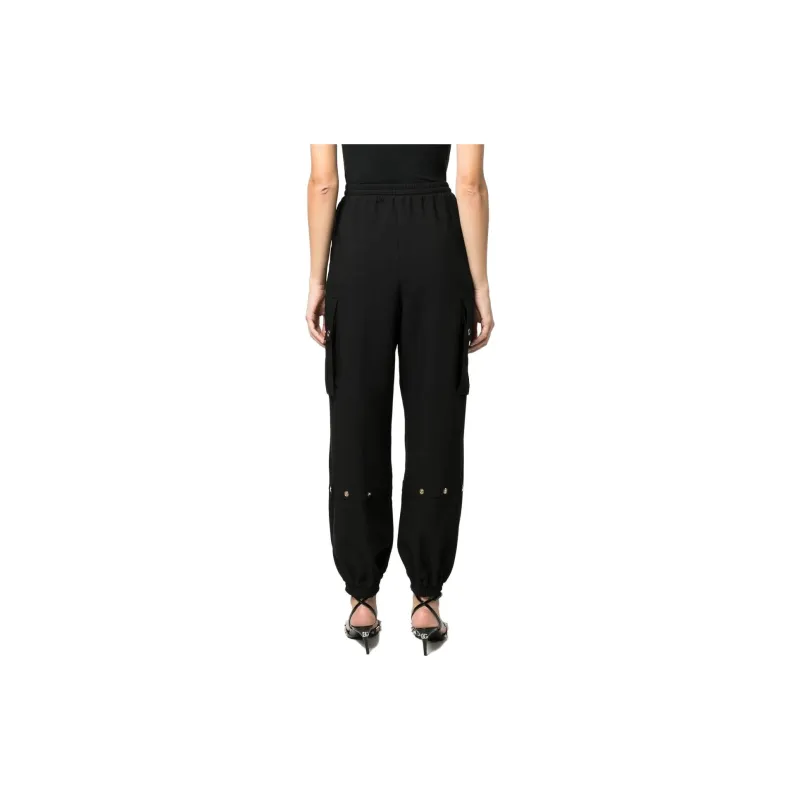 Just Cavalli Knitted Sweatpants Women's Black-2