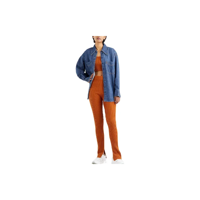 Levis Shirts Women's Blue-2