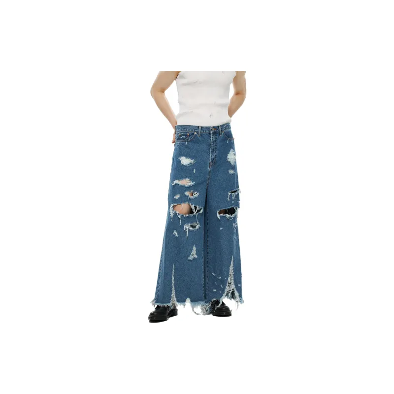 Doublet Jeans Women's Blue-4