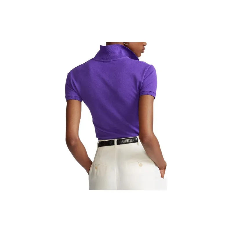Polo Ralph Lauren SS22 Polo Shirt Women's Dark Purple-3