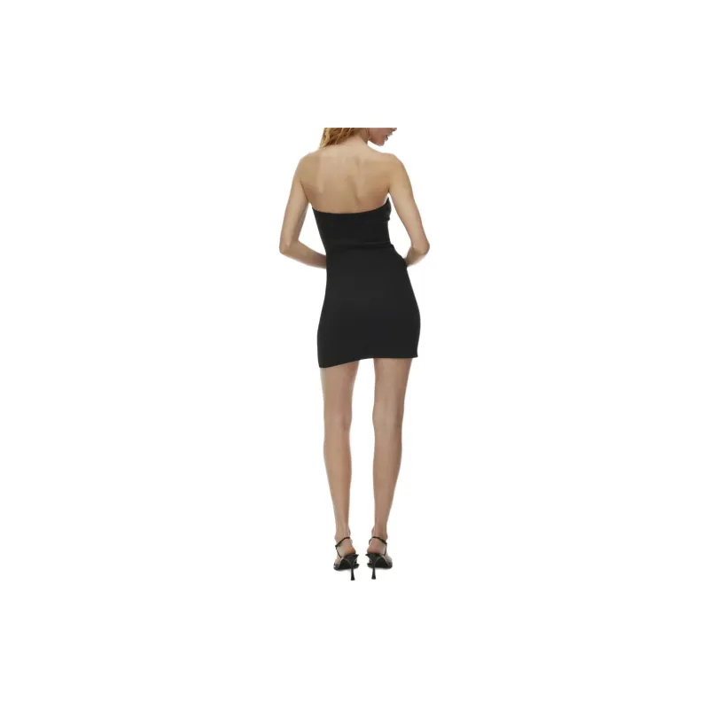 ARITZIA Contour Contour Mini Tube Dress Sleeveless Dress Women's Black-2