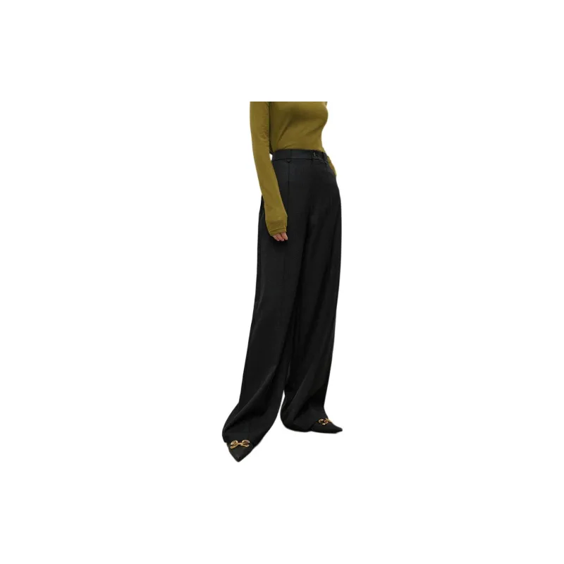 JZ. ANNAKRO Casual Pants Women's Dark Gray-2