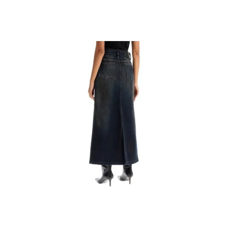Acne Studios Belt Detailed Maxi Skirt-2
