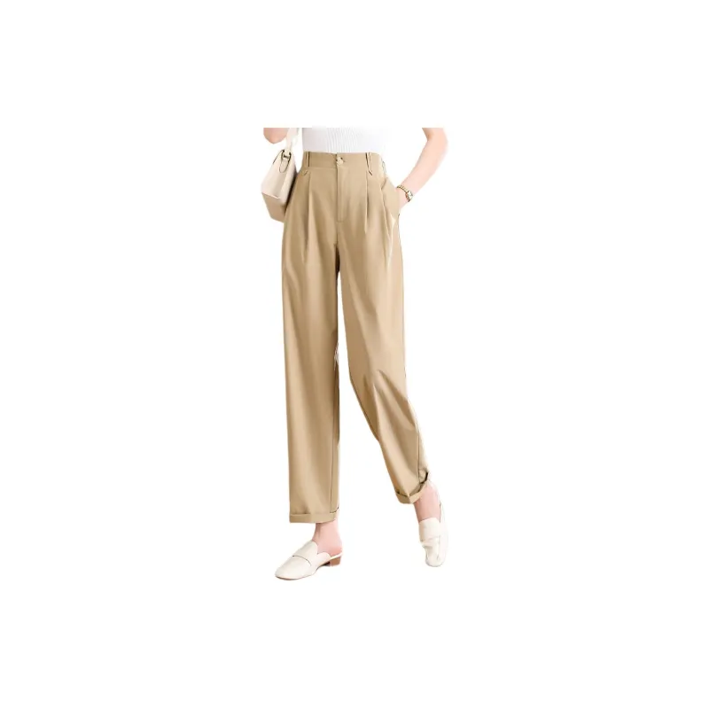 XWI Casual Pants Women's Khaki-3