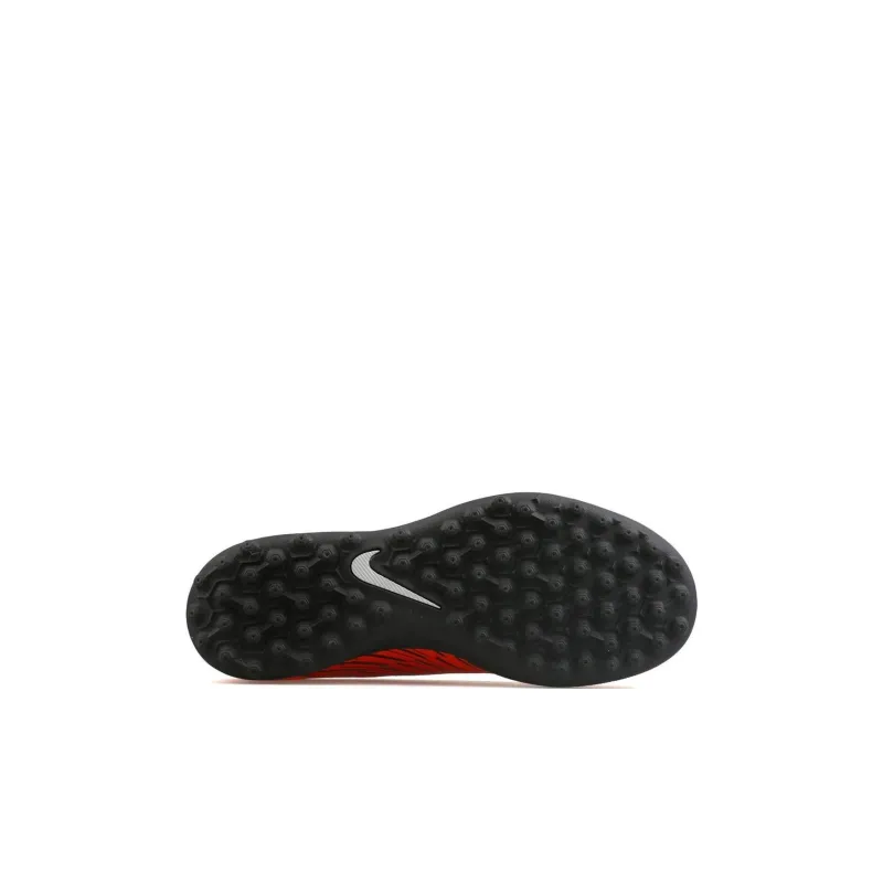 Nike Bravata 2 TF Slip-Resistant Cushioning Low-Top Soccer Shoes Orange Black Kids'-4