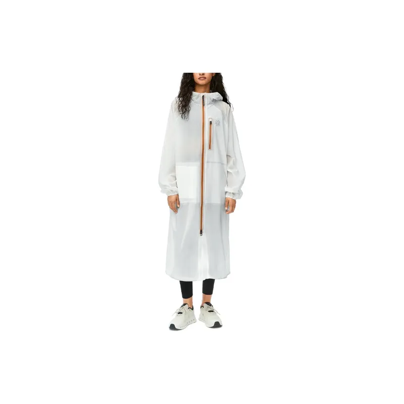 LOEWE x On SS24 Trench Coat Women's White-1