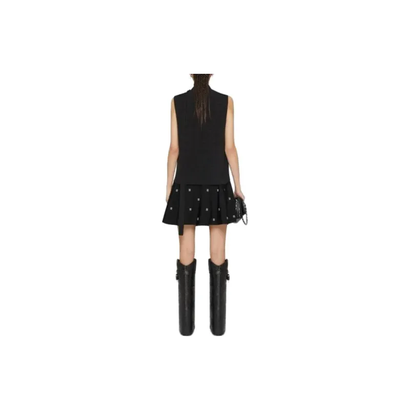 Givenchy 4G Pattern Jacquard Sleeveless Top-1