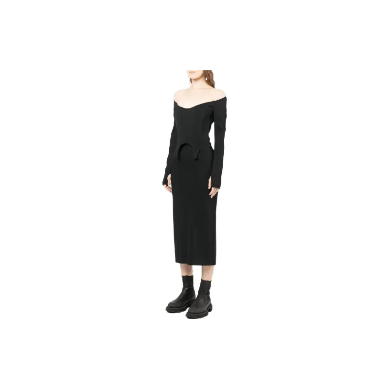 DION LEE Arch Longline Corset Dress-3