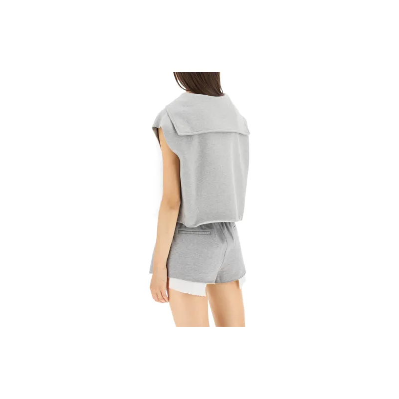 MIU MIU FW22 Sweatshirt Women's Gray-2
