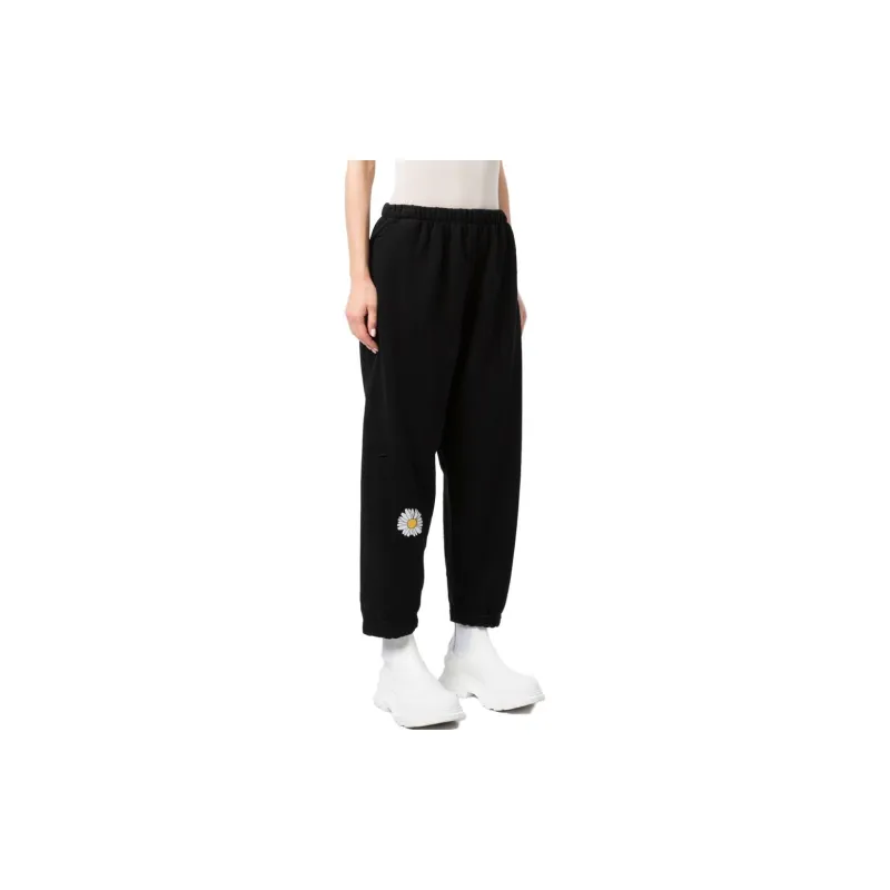 NATASHA ZINKO Daisy print Cropped Track Pants-2