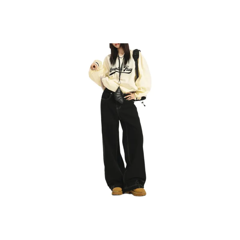 ZNZX Jeans Women's Black-2
